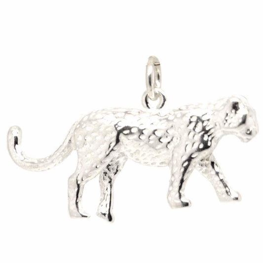 Charm - Silver Leopard Charm