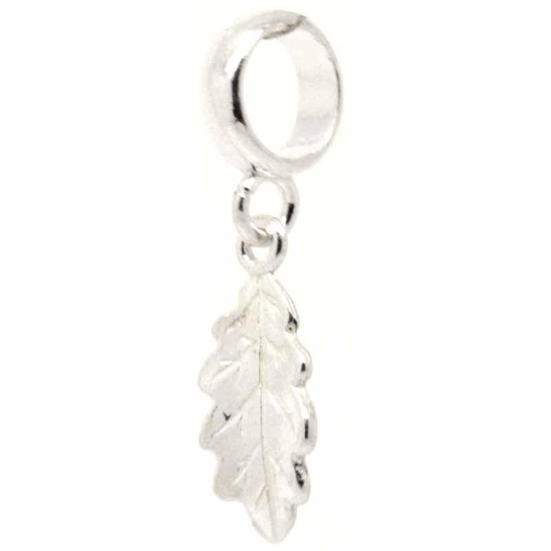 Charm - Silver Oak Leaf Charm