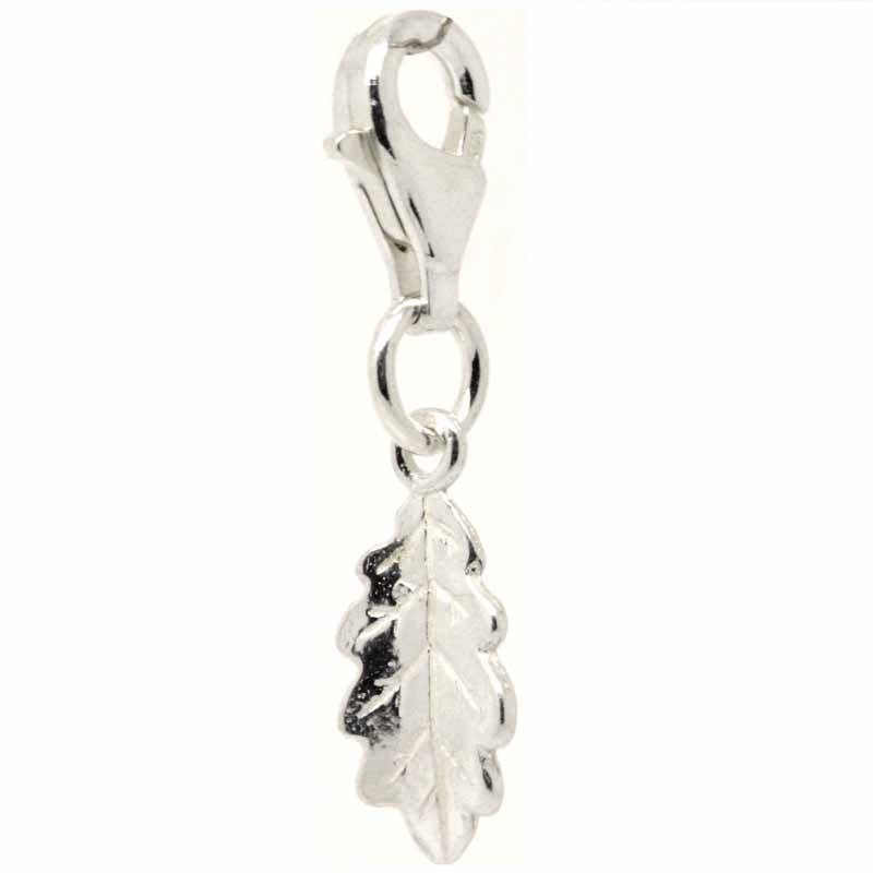 Charm - Silver Oak Leaf Charm