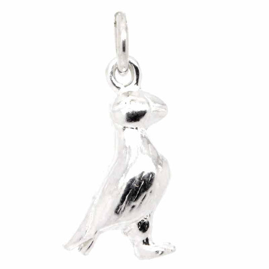 Charm - Silver Puffin Charm