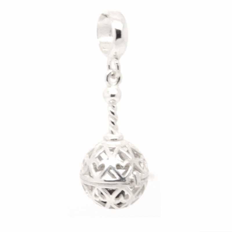 Charm - Silver Rattle Charm