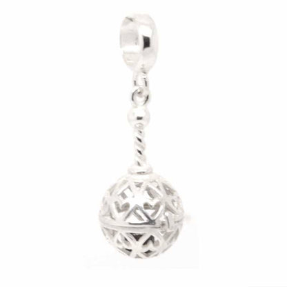 Charm - Silver Rattle Charm