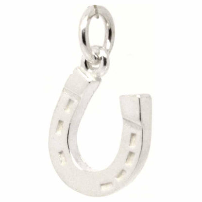Charm - Silver Small Lucky Horseshoe Charm