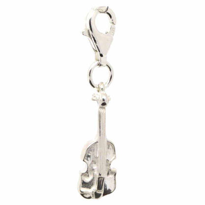 Charm - Silver Violin Charm