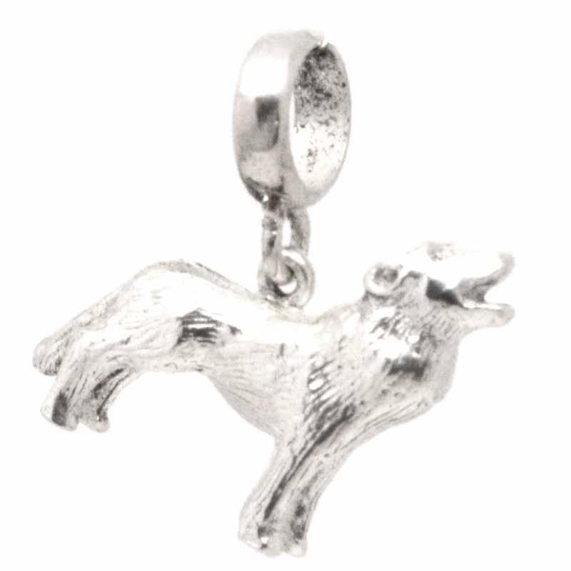 Charm - Silver Wolf Charm