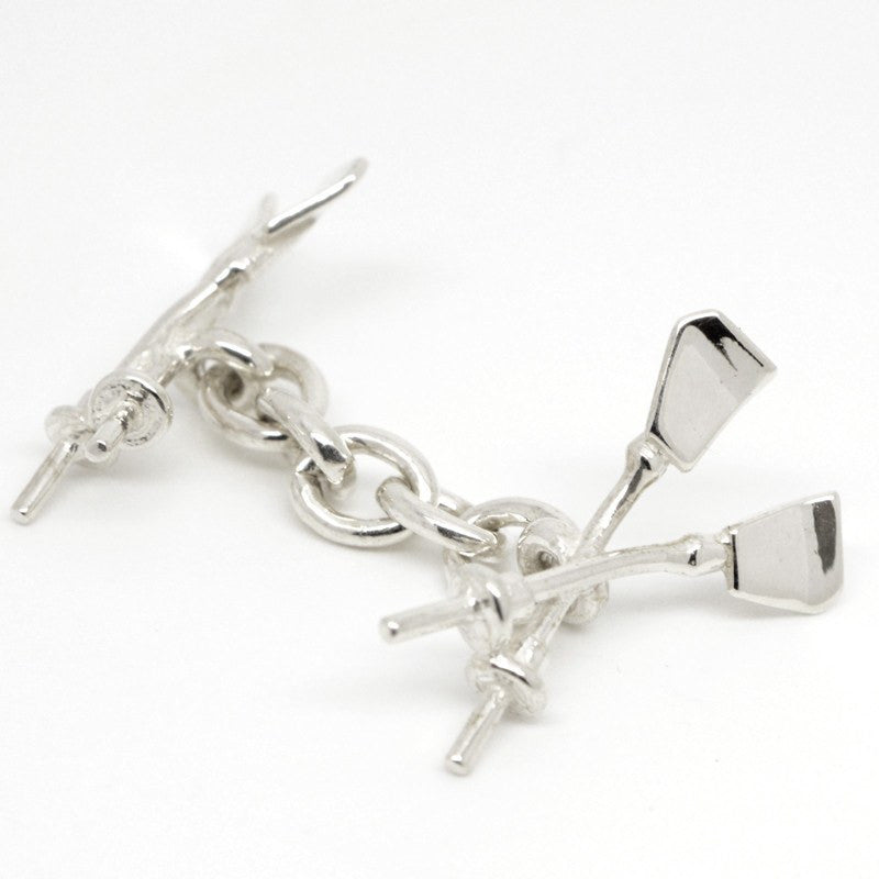 Crossed Oar Double Cufflinks - Perfectcharm