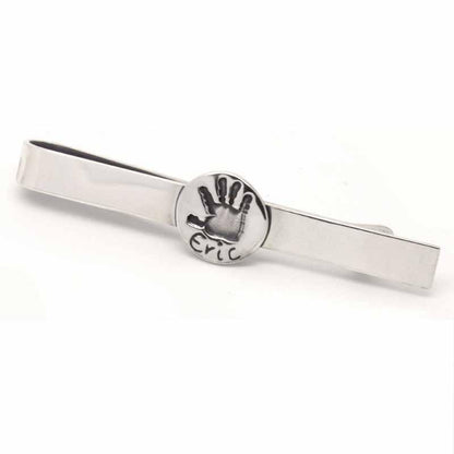 Cufflinks - Handprint Tie Slide