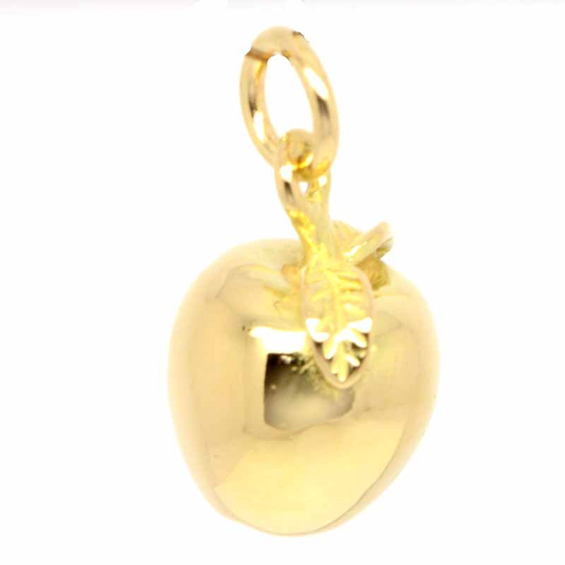 Gold Apple Charm - Perfectcharm - 1
