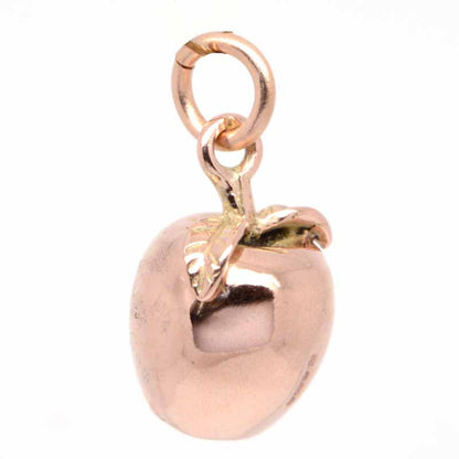 Gold Apple Charm - Perfectcharm - 4