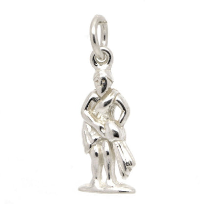 Gold Aquarius Charm - Perfectcharm - 3