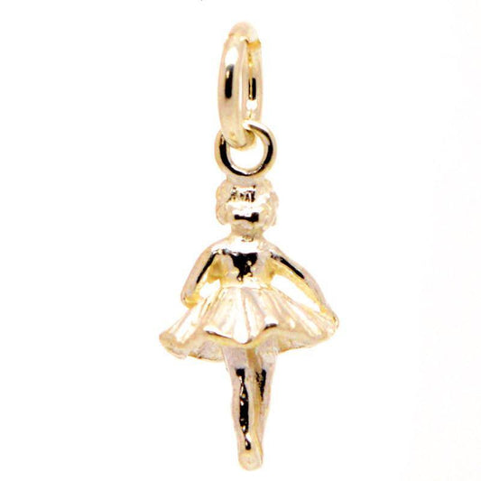 Gold Ballerina Charm - Perfectcharm - 1