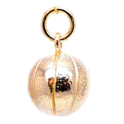 Gold Basket Ball Charm - Perfectcharm - 2