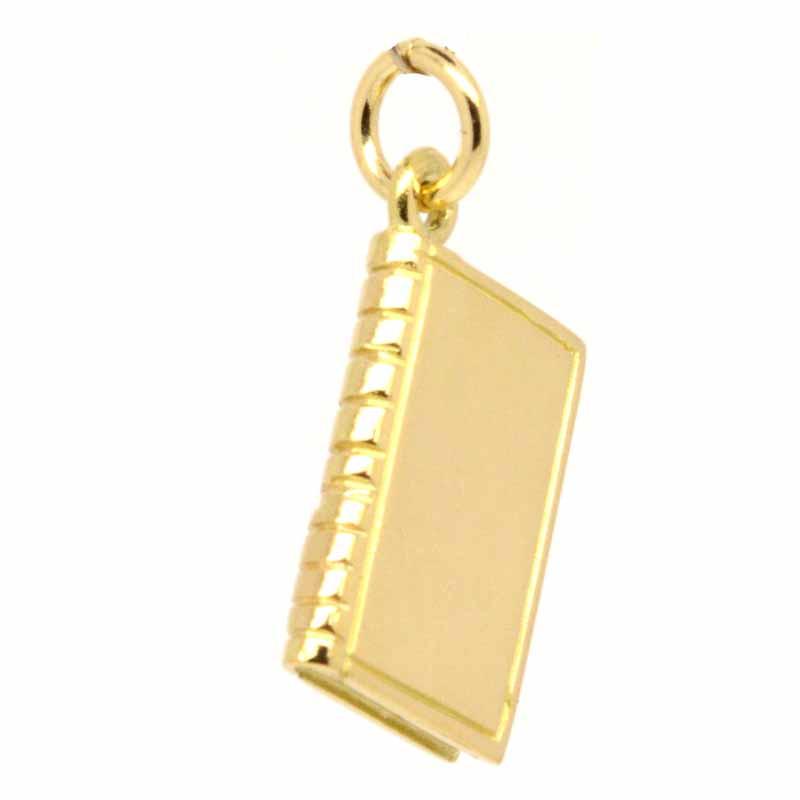Gold Charm - Gold Book Charm