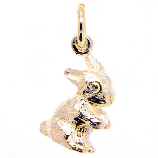 Gold Bunny Rabbit Charm - Perfectcharm - 1