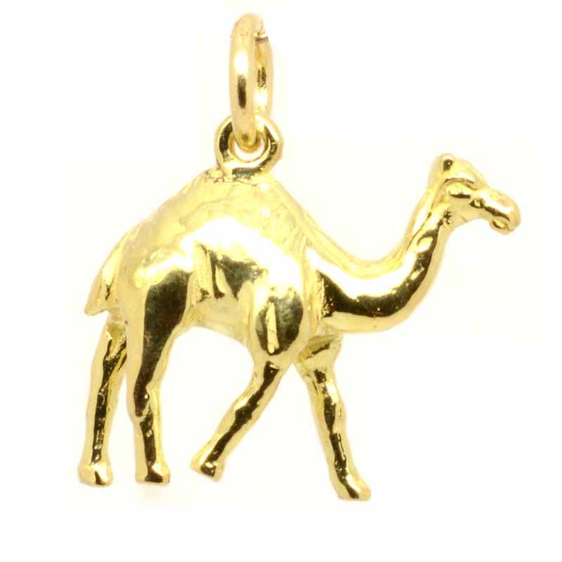 Gold Charm - Gold Camel Charm