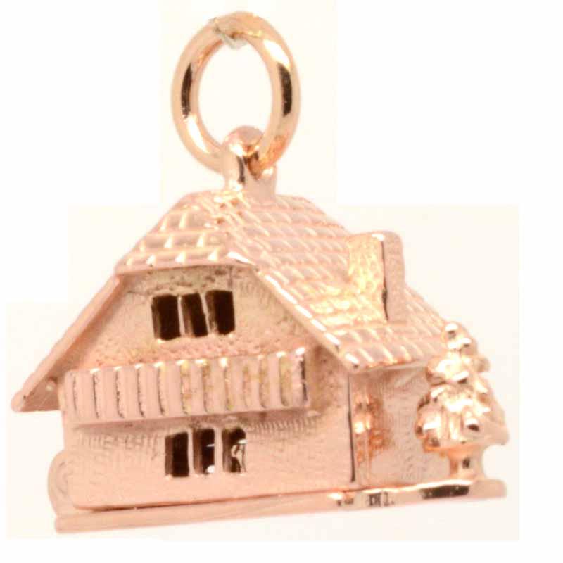 Gold Charm - Gold Chalet Cottage Charm With Tree