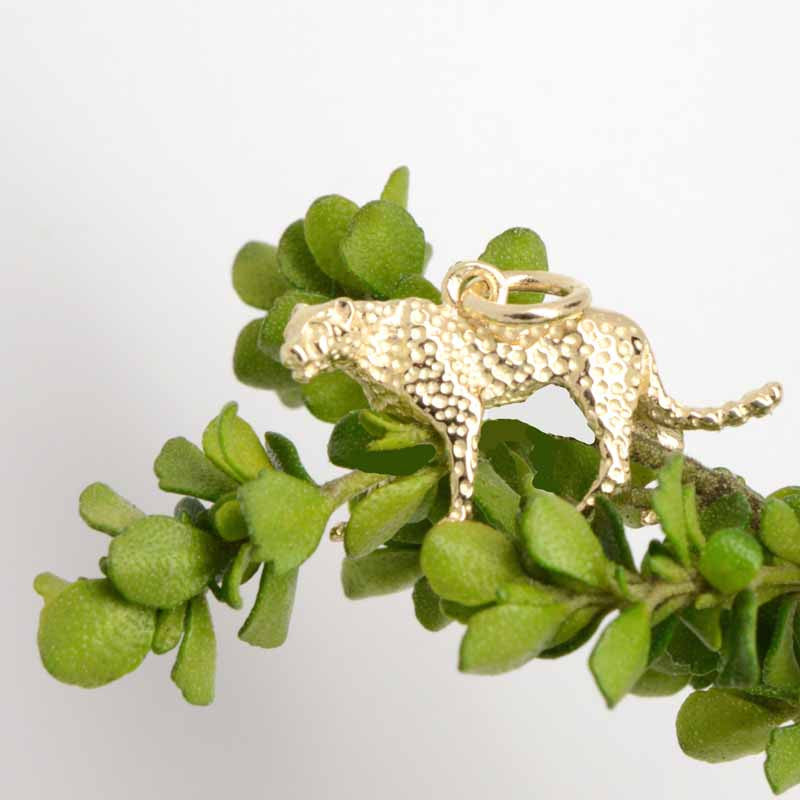 Gold Cheetah Leopard Charm - Perfectcharm - 4