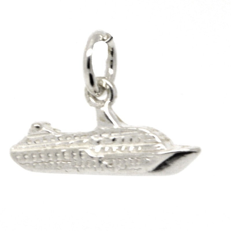 Gold Cruise Liner Ship Charm - Perfectcharm - 3