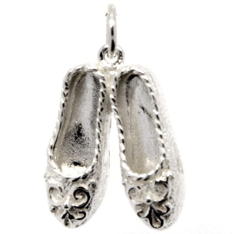 Gold Dancing Slippers Charm - Perfectcharm - 3