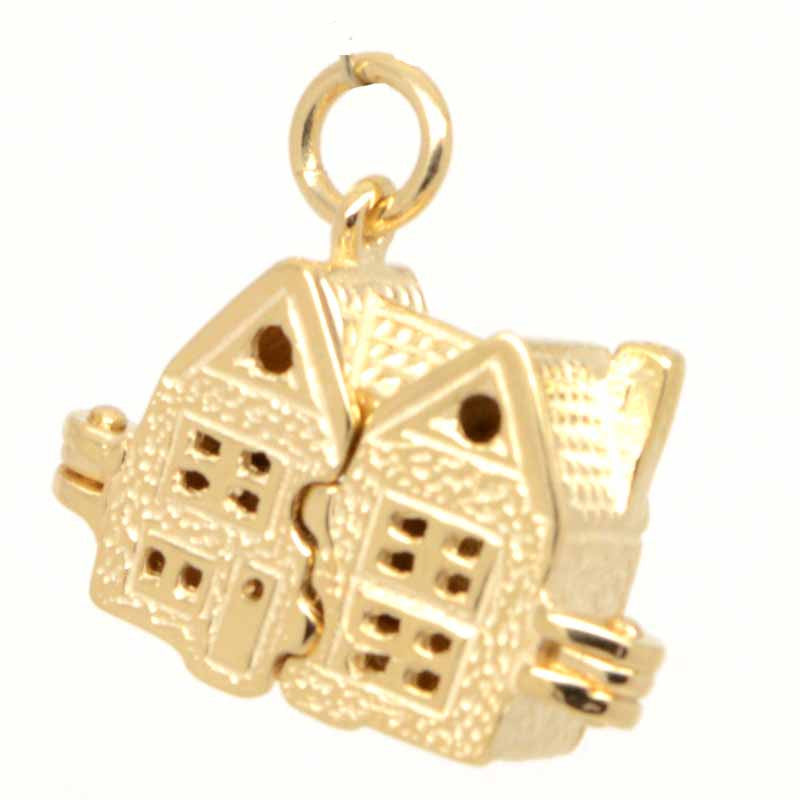 Gold Dolls House Charm - Perfectcharm - 1