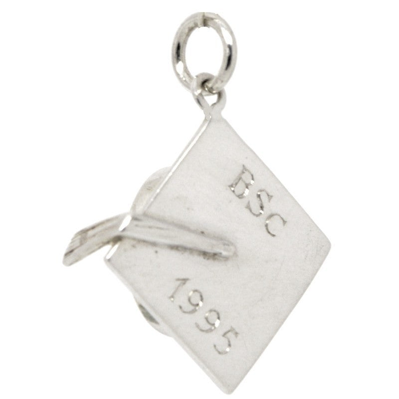 Gold Engraved Mortarboard Charm - Perfectcharm - 2