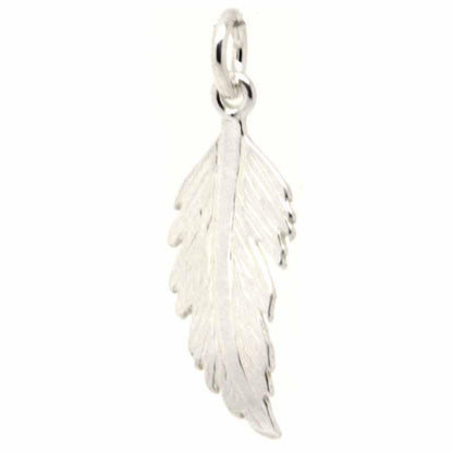 Gold Charm - Gold Feather Charm