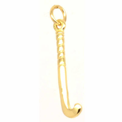 Gold Charm - Gold Field Hockey Stick Charm
