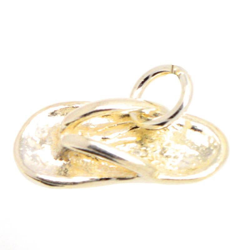 Gold Flip Flop Charm - Perfectcharm - 1