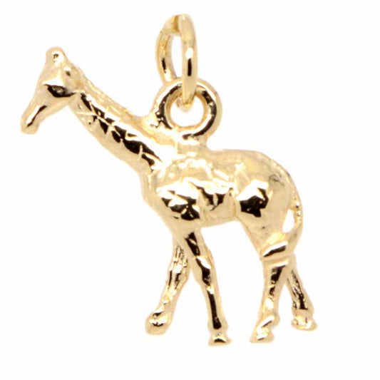 Gold Giraffe Charm - Perfectcharm - 1