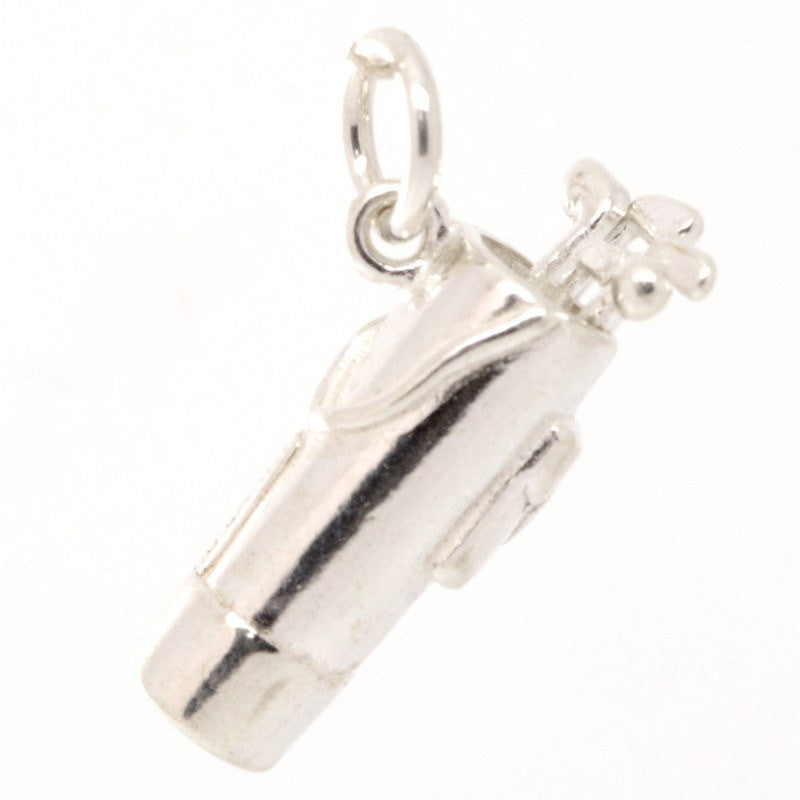 Gold Golf Bag Charm - Perfectcharm - 2