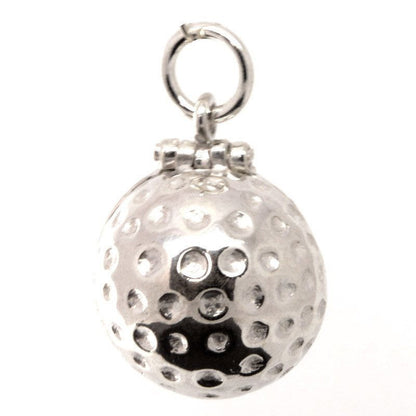 Gold Golf Ball Charm - Perfectcharm - 2