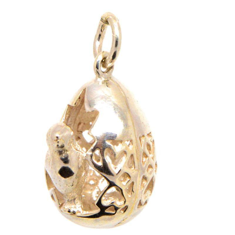 Gold Hatching Egg Charm - Perfectcharm - 1