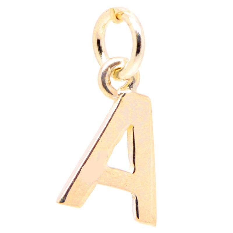 Gold Initial letter A Charm - Perfectcharm - 1