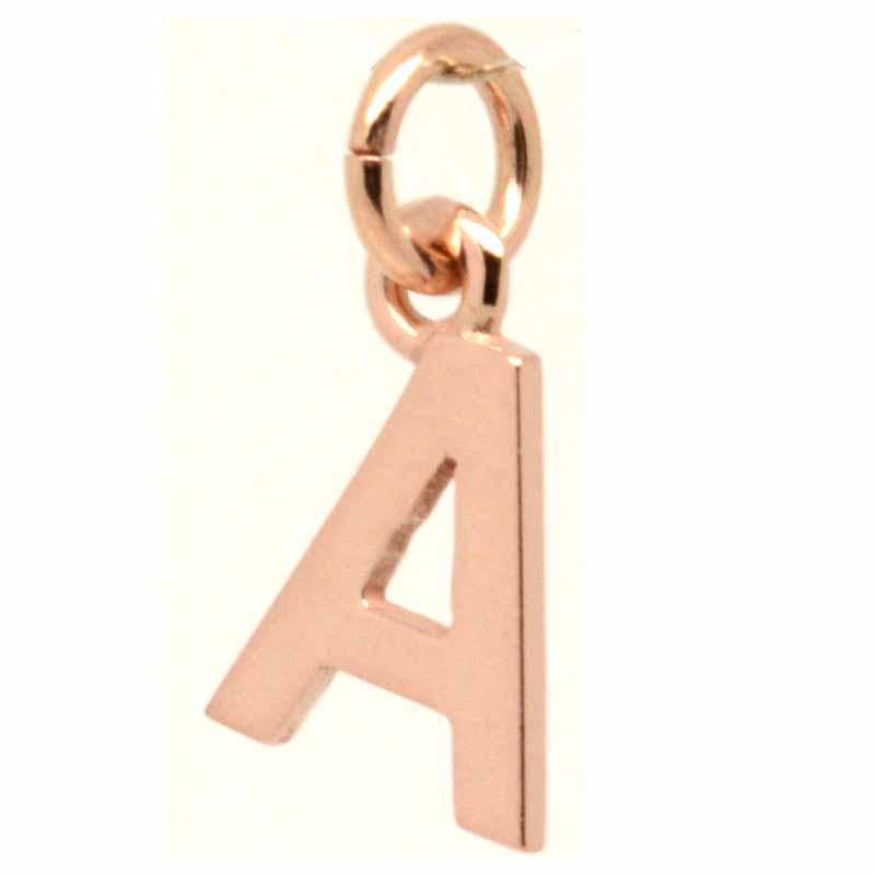 Gold Charm - Gold Initial Letter A Charm