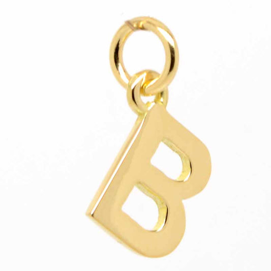Gold Initial letter B Charm - Perfectcharm - 1