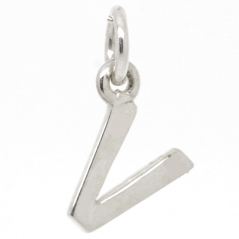 Gold Initial letter V Charm - Perfectcharm - 2