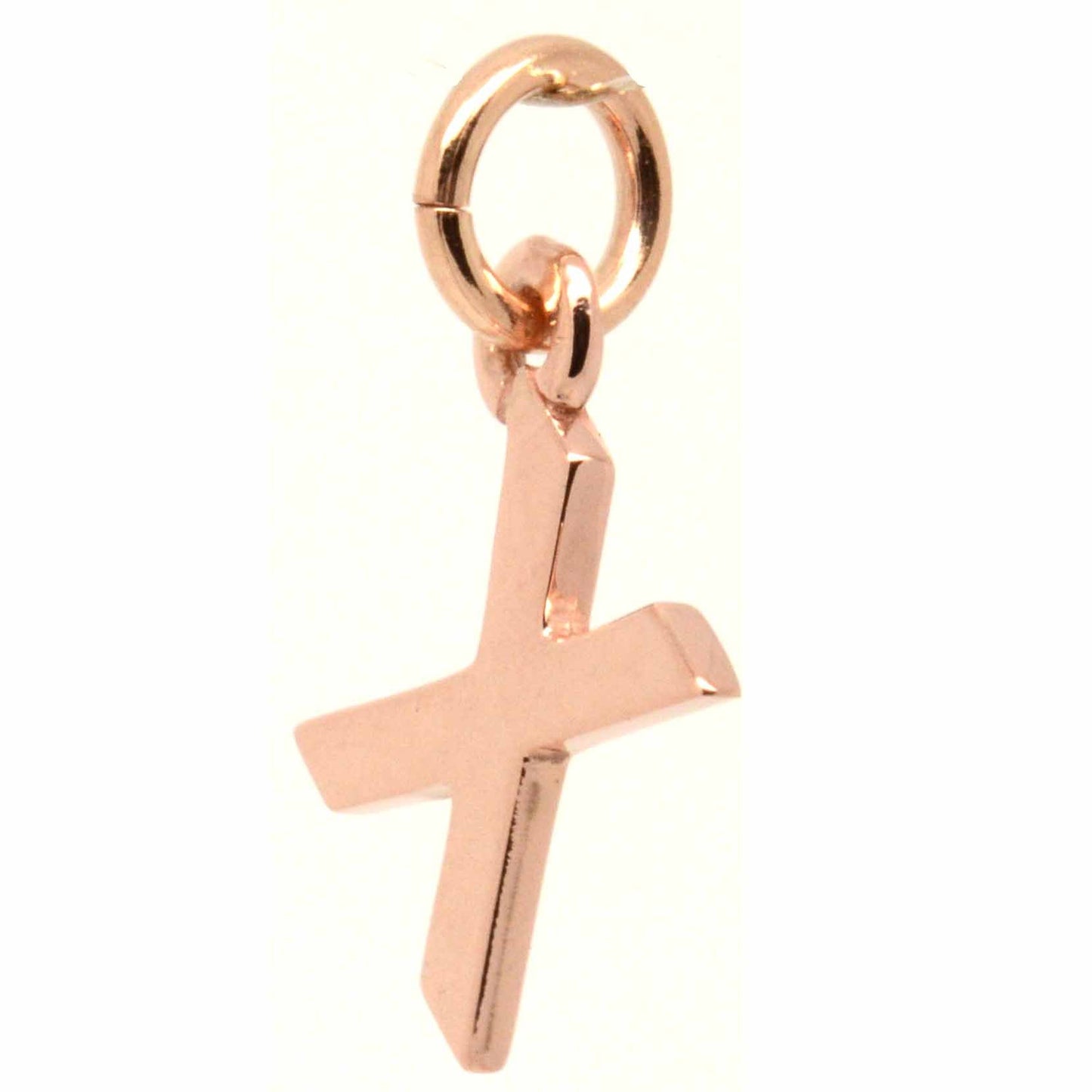 Gold Charm - Gold Initial Letter X Charm