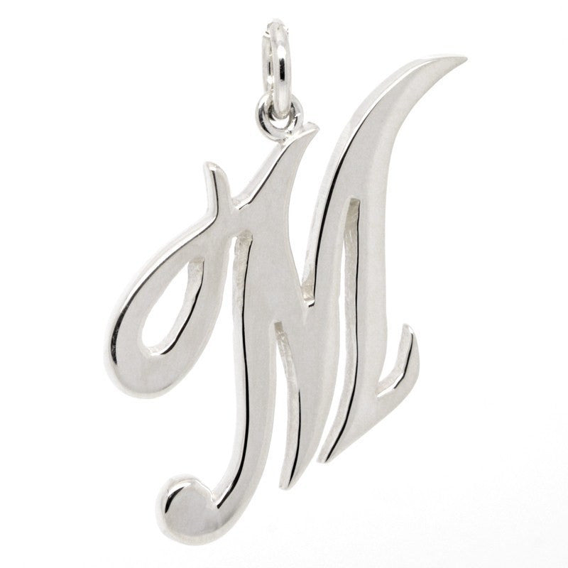 Gold Large Italic M Charm - Perfectcharm - 2