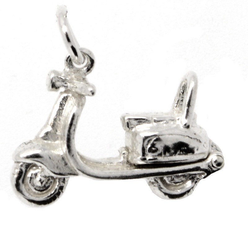 Gold Moped Scooter Charm - Perfectcharm - 2