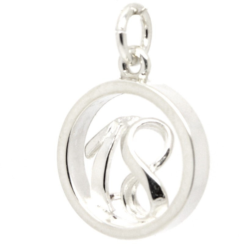Gold Number 18 in Ring Charm - Perfectcharm - 2
