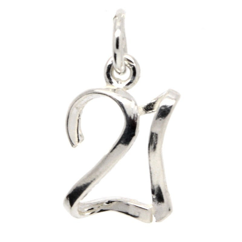 Gold Number 21 Charm - Perfectcharm - 2