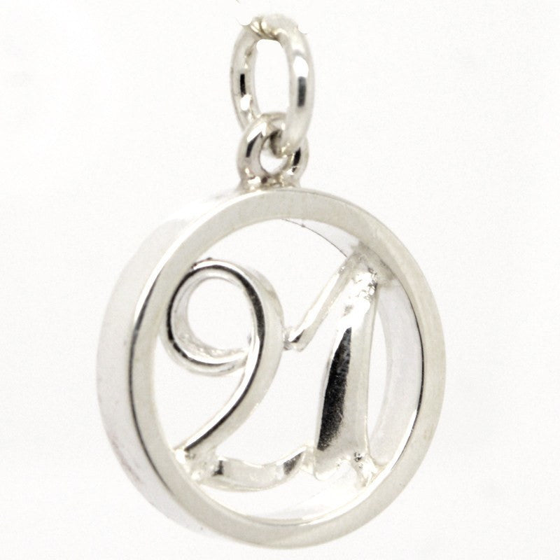 Gold Number 21 in Ring Charm - Perfectcharm - 2