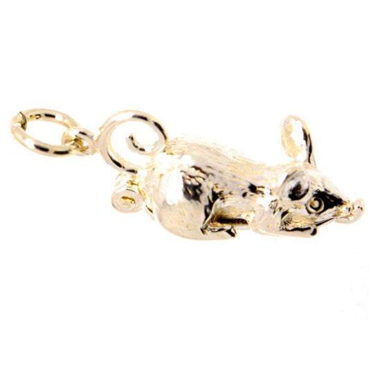 Gold Opening mouse Charm - Perfectcharm - 1