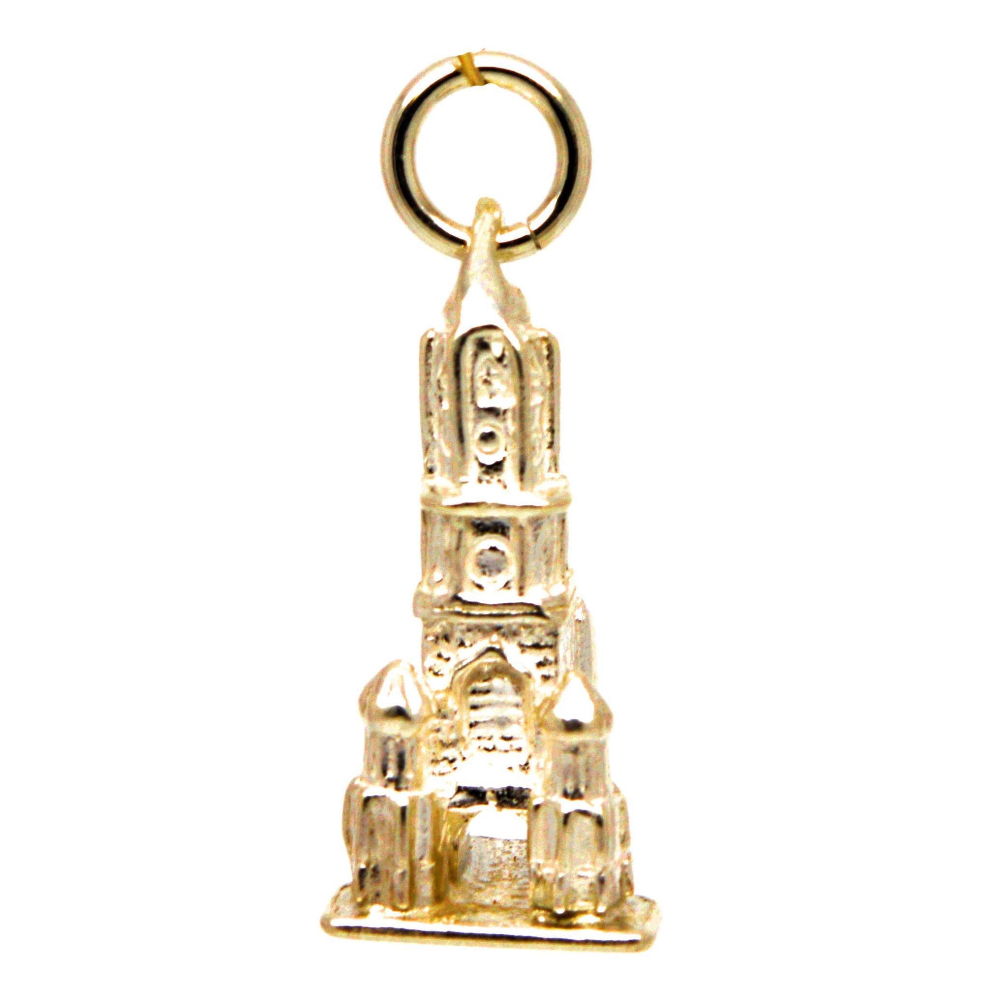 Gold Oxford Tom Tower Charm - Perfectcharm - 1