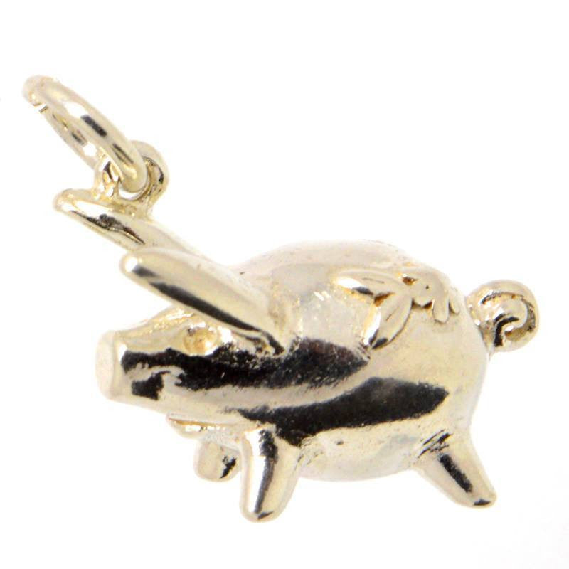 Gold Pig Charm - Perfectcharm - 1