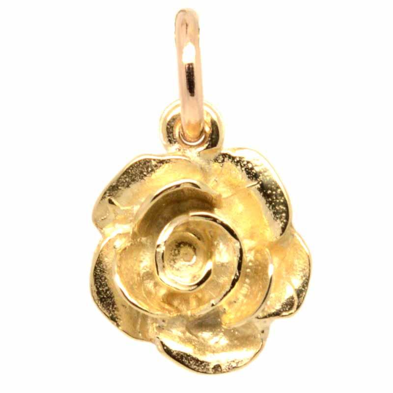Gold Charm - Gold Rose Charm