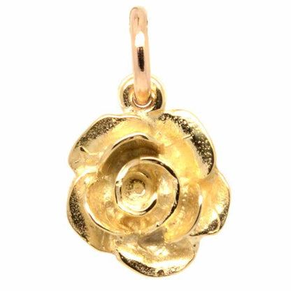 Gold Charm - Gold Rose Charm