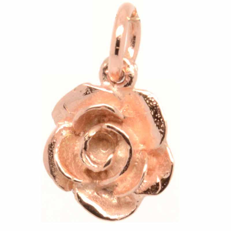 Gold Charm - Gold Rose Charm