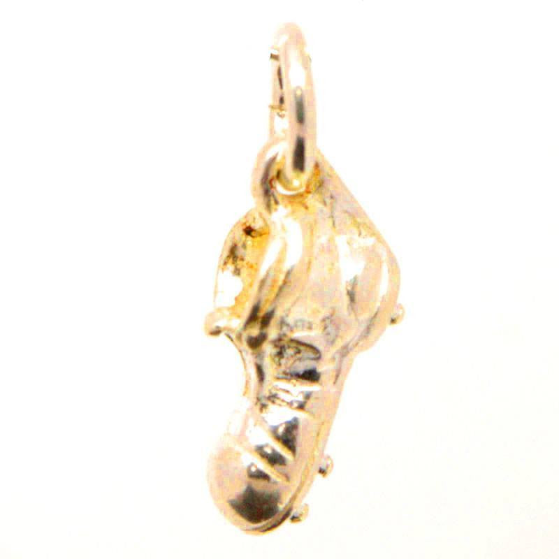 Gold Rugby Boot Charm - Perfectcharm - 1