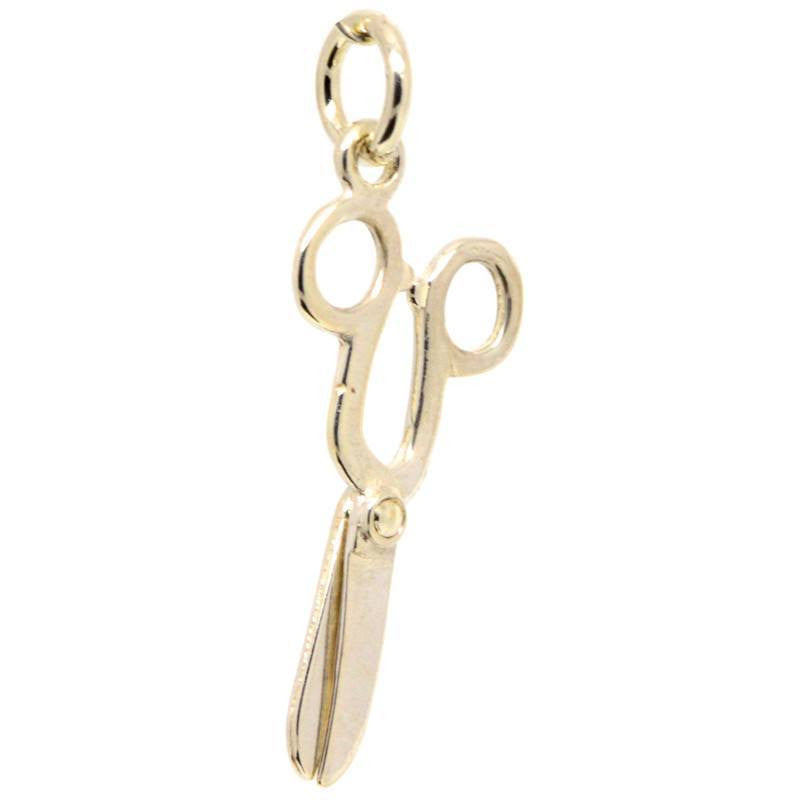 Gold Scissors Charm - Perfectcharm - 1